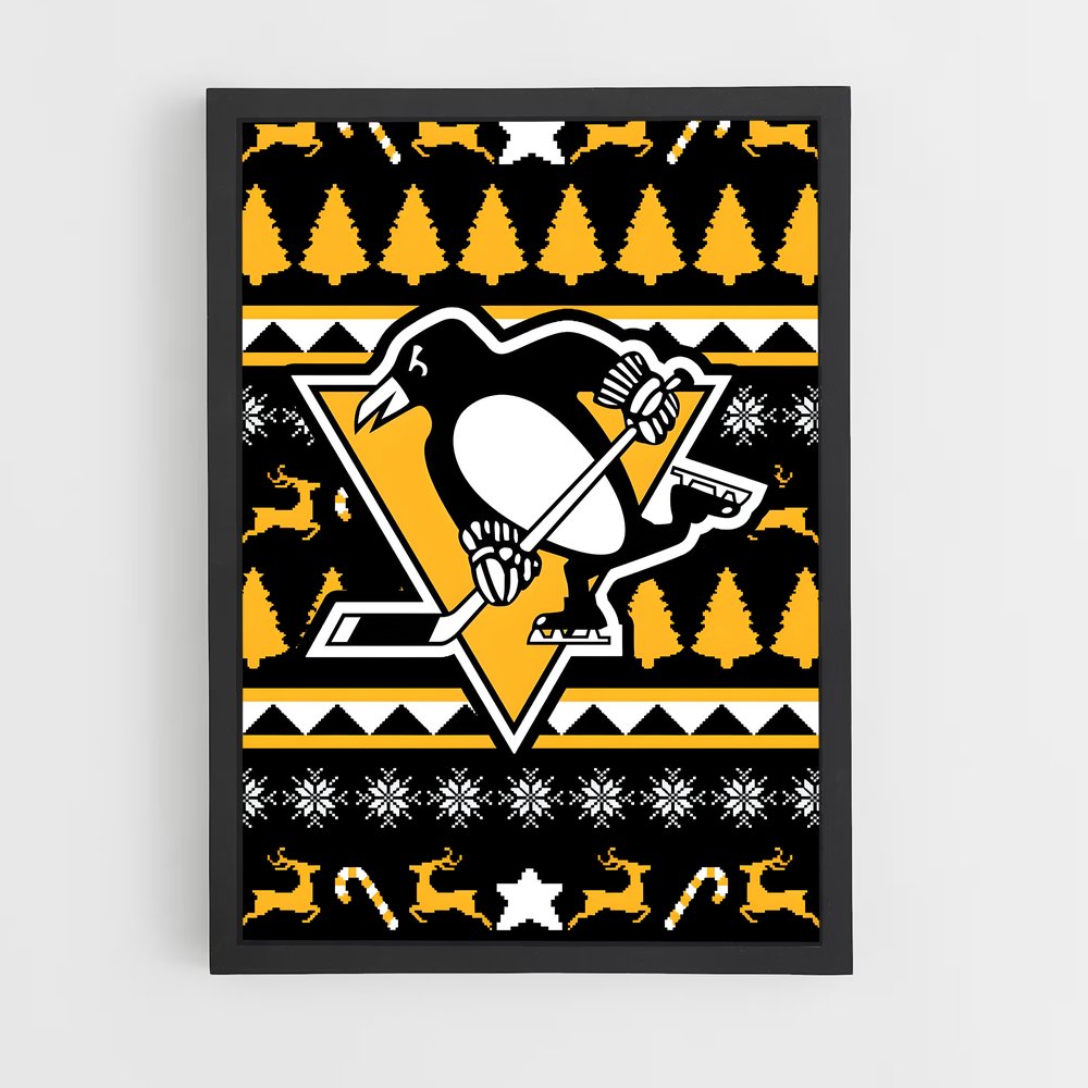 Poster Penguins de Pittsburgh – affiche Hockey sur glace (vue 2)